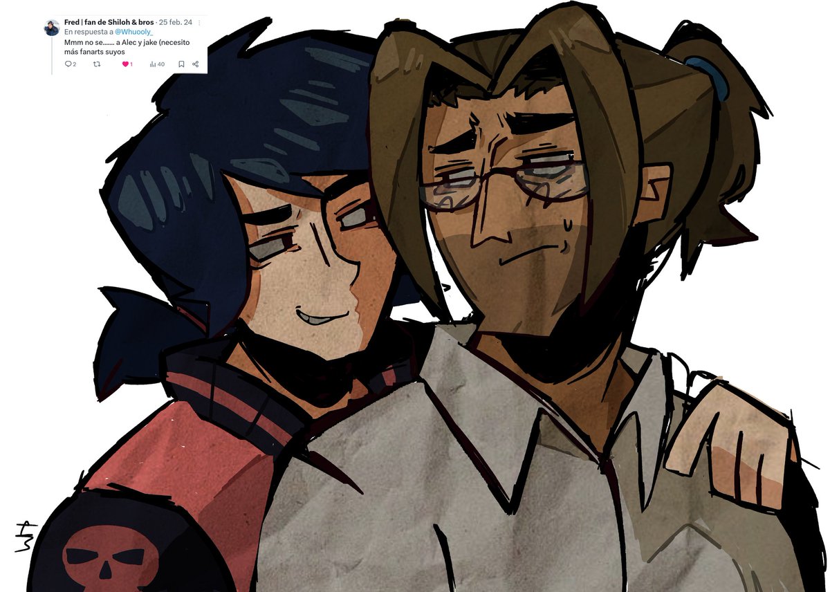 Whuooly_'s tweet photo. Uy, aún es tarde ? ( es una combinación entre el estilo de otro artista (no me acuerdo su nombre pero amo su estilo : c) y dc lol )
#disventurecamp 
#jake
#alec https://t.co/UaixKnmbJM