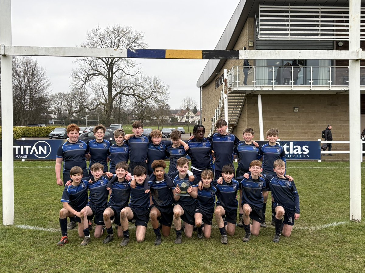 phgsDH's tweet photo. Huge well done the U13 rugby team winning the Yorkshire Cup today 35-15. Had to dig deep against a spirited Ilkley Grammar team playing large portions of the game with only 12 players. Great to see them win their first trophy for PHGS and 🤞🏻the first of many. #HTID #2from2 🏆🏉 https://t.co/nLRjREjKqP