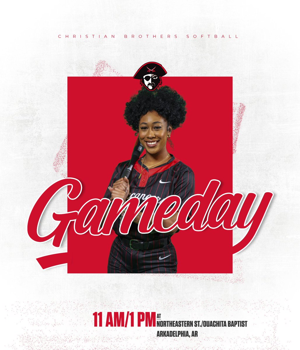 🥎 at Northeastern St./Ouachita Baptist
📍 Arkadelphia, AR
⏰ 11:00 AM/1:00 PM
💻 bit.ly/41dqt3i
📊 bit.ly/40Muo5A
#GoBucsGo ⚔️