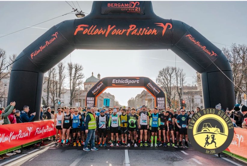 Good luck to our club athlete Keri Ryn who it’s running the Bergamo Half Marathon tomorrow. Have a great race Keri. 💛🖤💛