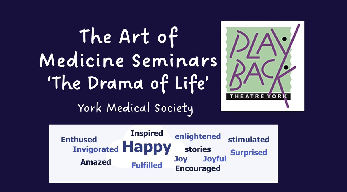 Nicola Gill (@theartofgp) on Twitter photo Playback Theatre York were āan astonishing experienceā at our first seminar The Drama of Life- connecting clinicians, sharing stories, taking a break from day-to-day life, merging art and science and remembering laughter is the best medicine. <a href="/york_med_soc/">York Medical Society</a> Playback Theatre York were āan astonishing experienceā at our first seminar The Drama of Life- connecting clinicians, sharing stories, taking a break from day-to-day life, merging art and science and remembering laughter is the best medicine. <a href="/york_med_soc/">York Medical Society</a>