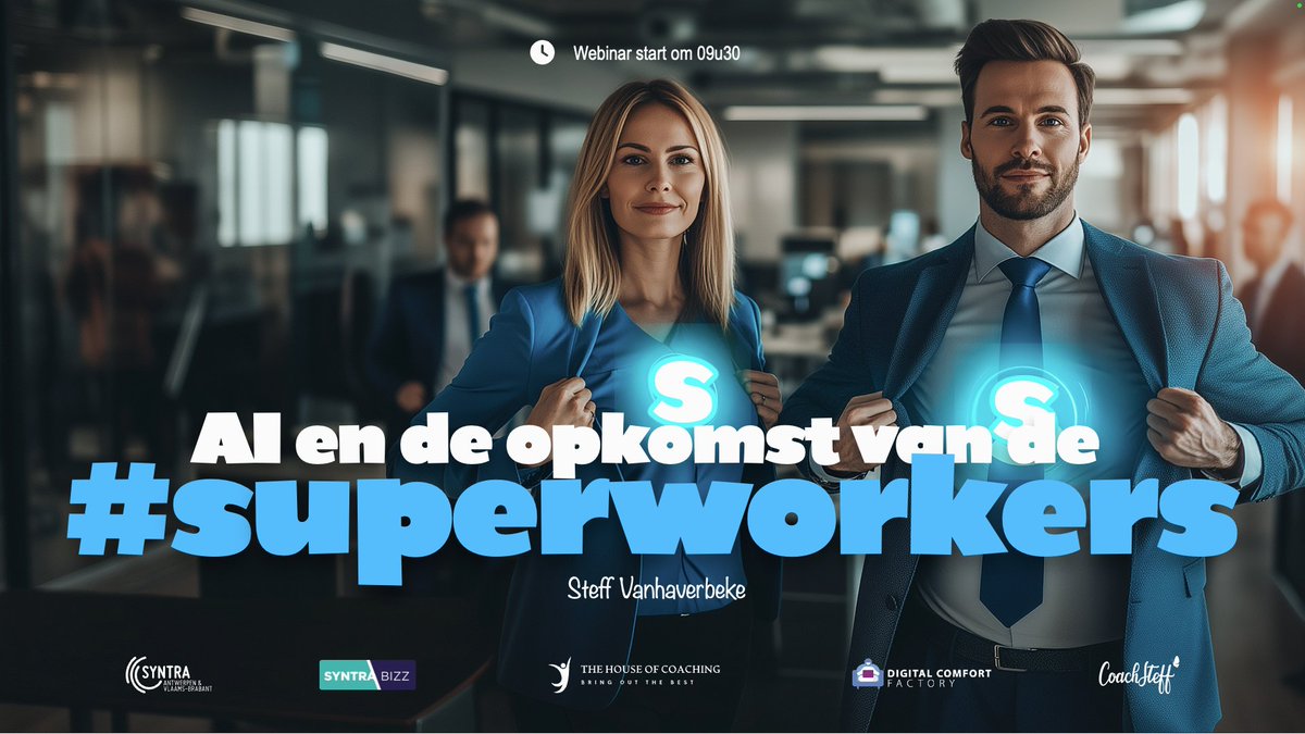 CoachSteff's tweet image. Ben jij klaar voor de #superworker?