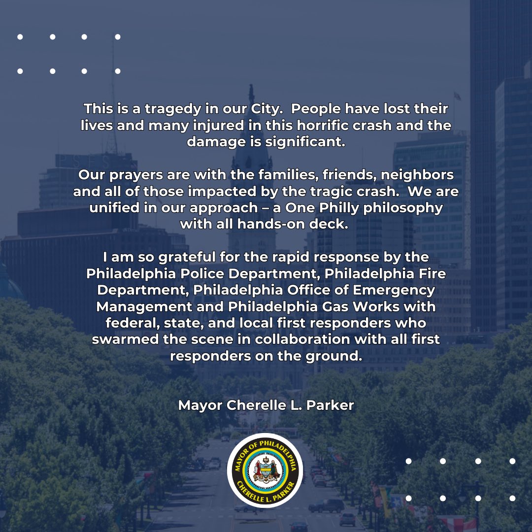 Mayor Cherelle L. Parker (@phillymayor) on Twitter photo 