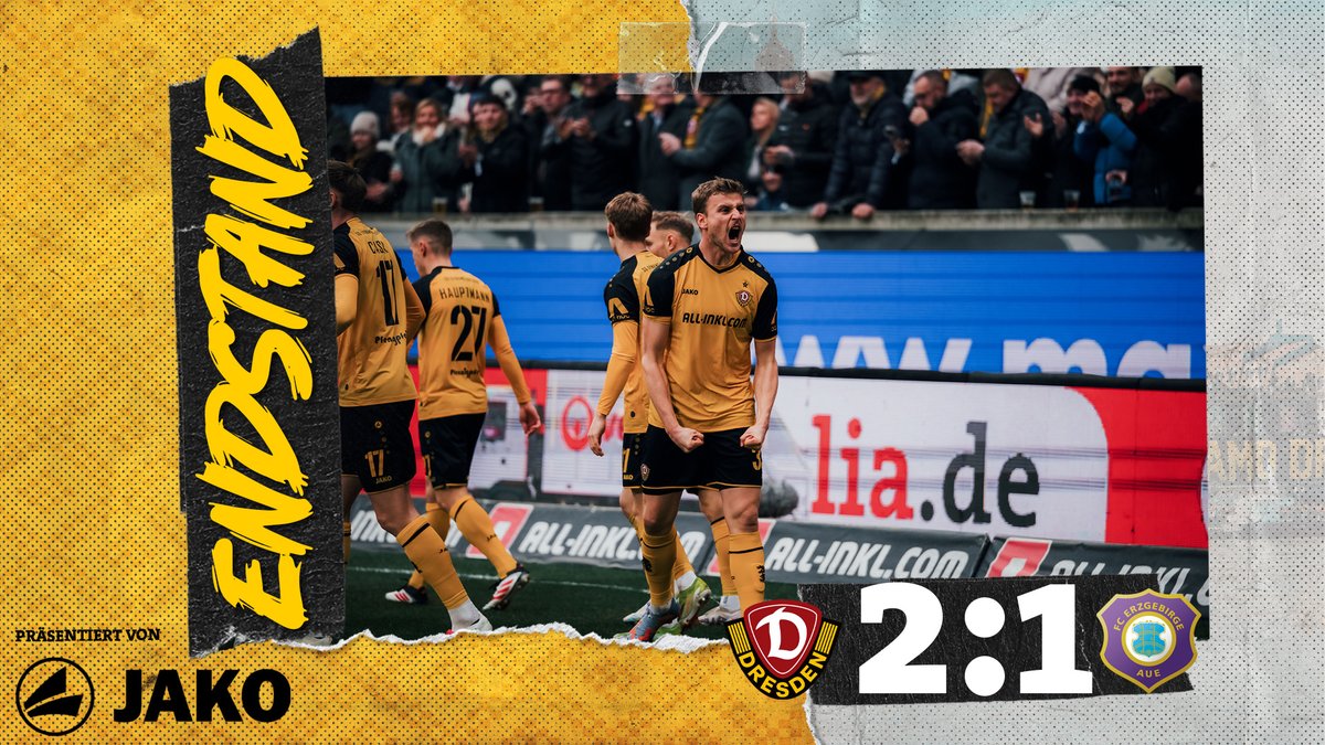 ⏰90'+4 SACHSENDERBYSIEGER!!! 💪  #SGDFCE 2:1 #sgd1953