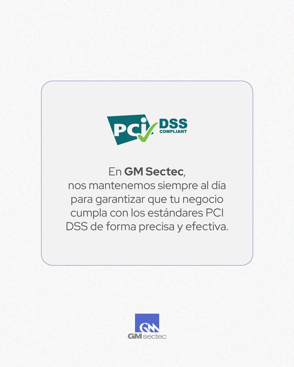gmsectec_mx's tweet image. ⚠️ ¡ACTUALIZACIÓN IMPORTANTE! Si tu negocio valida con SAQ A - PCI DSS v4.0.1, hay cambios que debes conocer. #SAQA #PCIDSS #GMsectec
👇🏼👇🏼👇🏼