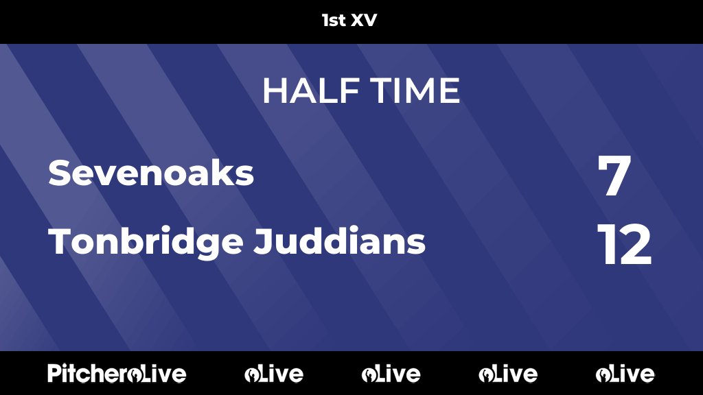 TJRFC's tweet photo. HALF TIME: Sevenoaks 7 - 12 Tonbridge Juddians
#SEVTON #Pitchero
https://t.co/jKzzIpDGrh https://t.co/CEGJK5bja1