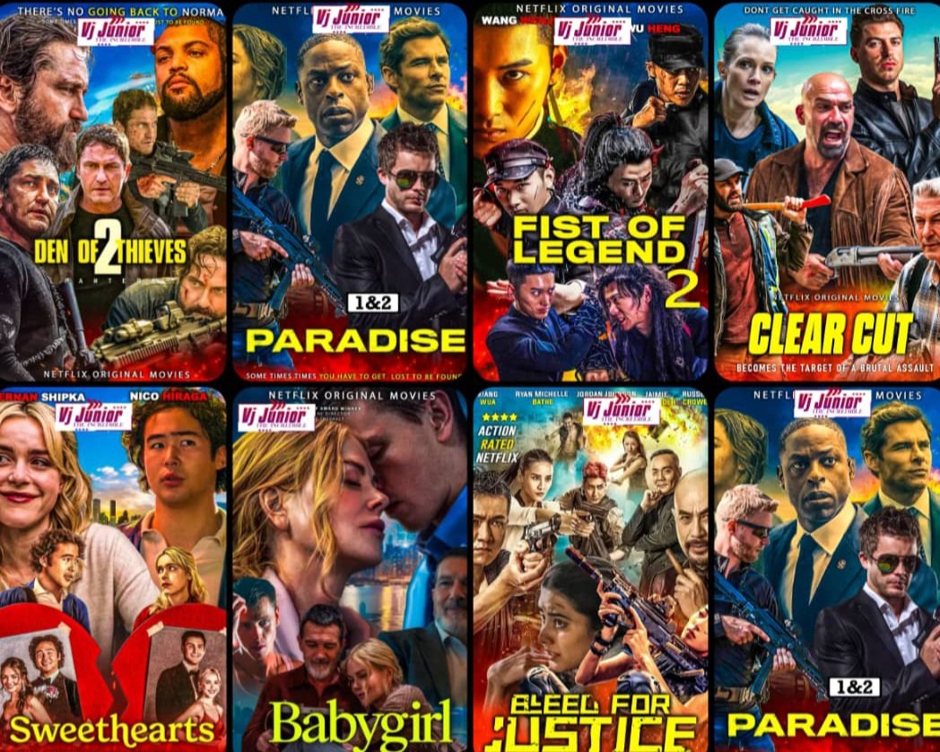 VJJunior_256's tweet photo. Today's release on https://t.co/jDXPCQPLl5 vj junior's Proudcation 

DEN OF THIEVES 2
FIST OF LEGEND 2
PARADISE 1 &amp;2
SWEETHARTS 
BABY GIRL 
CLEAR CUT https://t.co/HtWQMuWNST