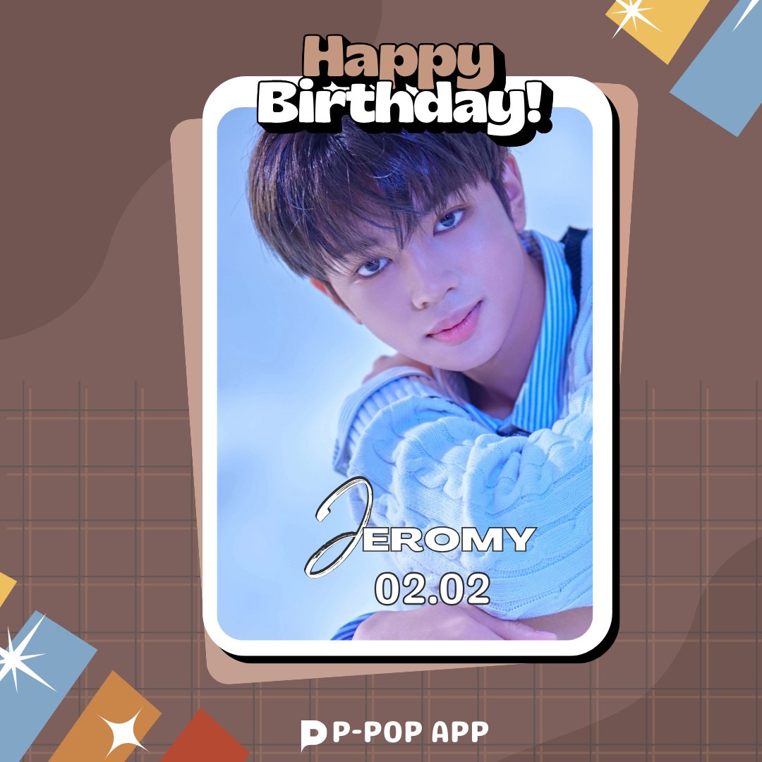 PPOP_app's tweet photo. 🍰02.02
🎉Happy Birthday HORI7ON Jeromy!

JEROMY TURNING SIXTEEN
#Jeromy16thRoar 
#JEROMY #HORI7ON_JEROMY
#체로미 @HORI7ONofficial https://t.co/LGLZBCYKJ7