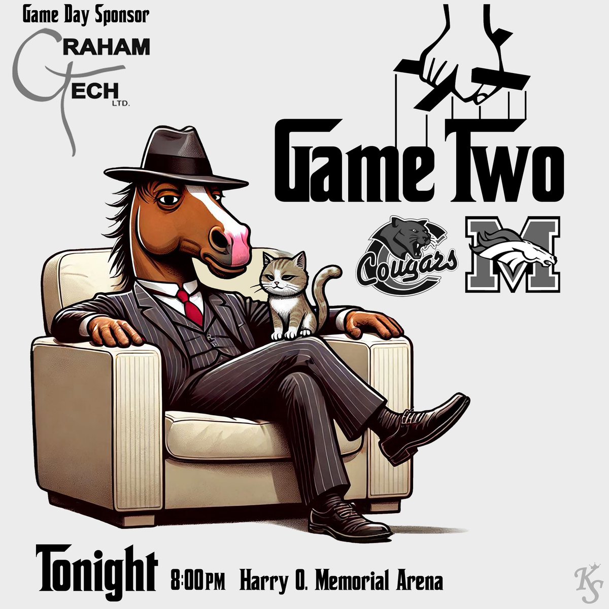 MidaleMustangs's tweet photo. Game two tonight in Midale. https://t.co/JC488WsYEW