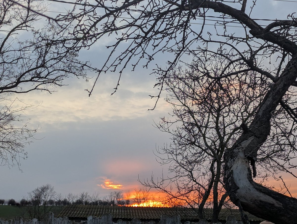 crosshairs111's tweet image. The #sky burns with shades of red as the sun sets 🔥🌅

#RedSunset #FierySky #GoldenHour #NatureMagic #sunsetfire #sunset #clouds #GOT7_NESTFEST_Day2 #sun #SaturdayVibes
