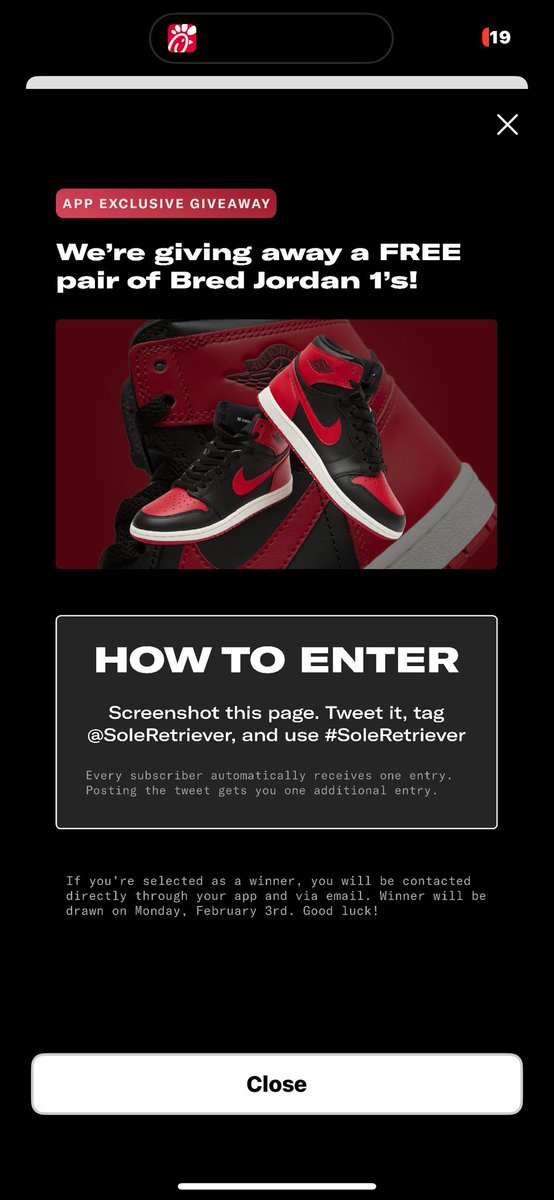 Niceworld82's tweet photo. @SoleRetriever #SoleRetriever  ❤️🖤 https://t.co/y6RrhBwB6Y