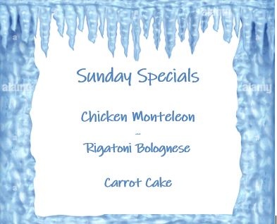 Brookside_Inn's tweet photo. Sunday Specials.  Dine Inn or Take Out:  203-888-2272
#brooksideinnrestaurant #rigatoni #carrotcake https://t.co/jt8G4gdxyP