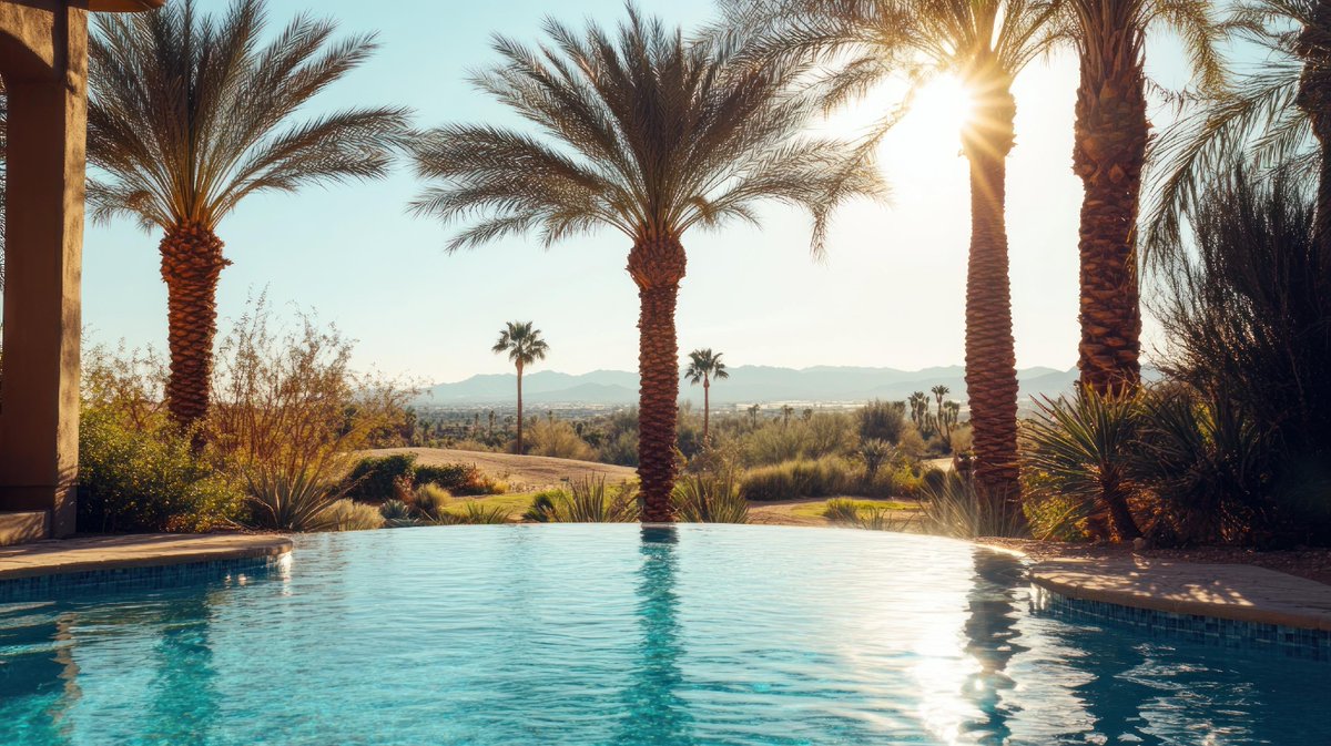 Stay cool this summer with a stunning new pool from Southwest Pools and Outdoor Living. Dive into relaxation and make a splash in your backyard oasis.