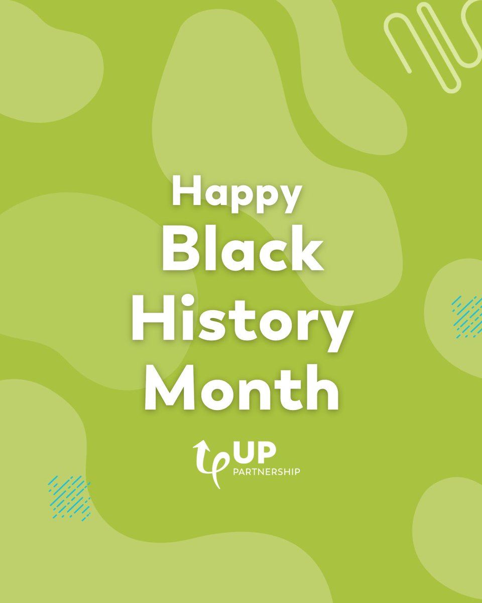UPpartnershipSA's tweet photo. Happy #BlackHistoryMonth!

This month, we'll be observing the contributions of our partners to improve the quality of life for Black and BIPOC youth throughout our community. Stay tuned for the upcoming partner spotlights. How are you celebrating #BHM? https://t.co/rHjuEPJJGk