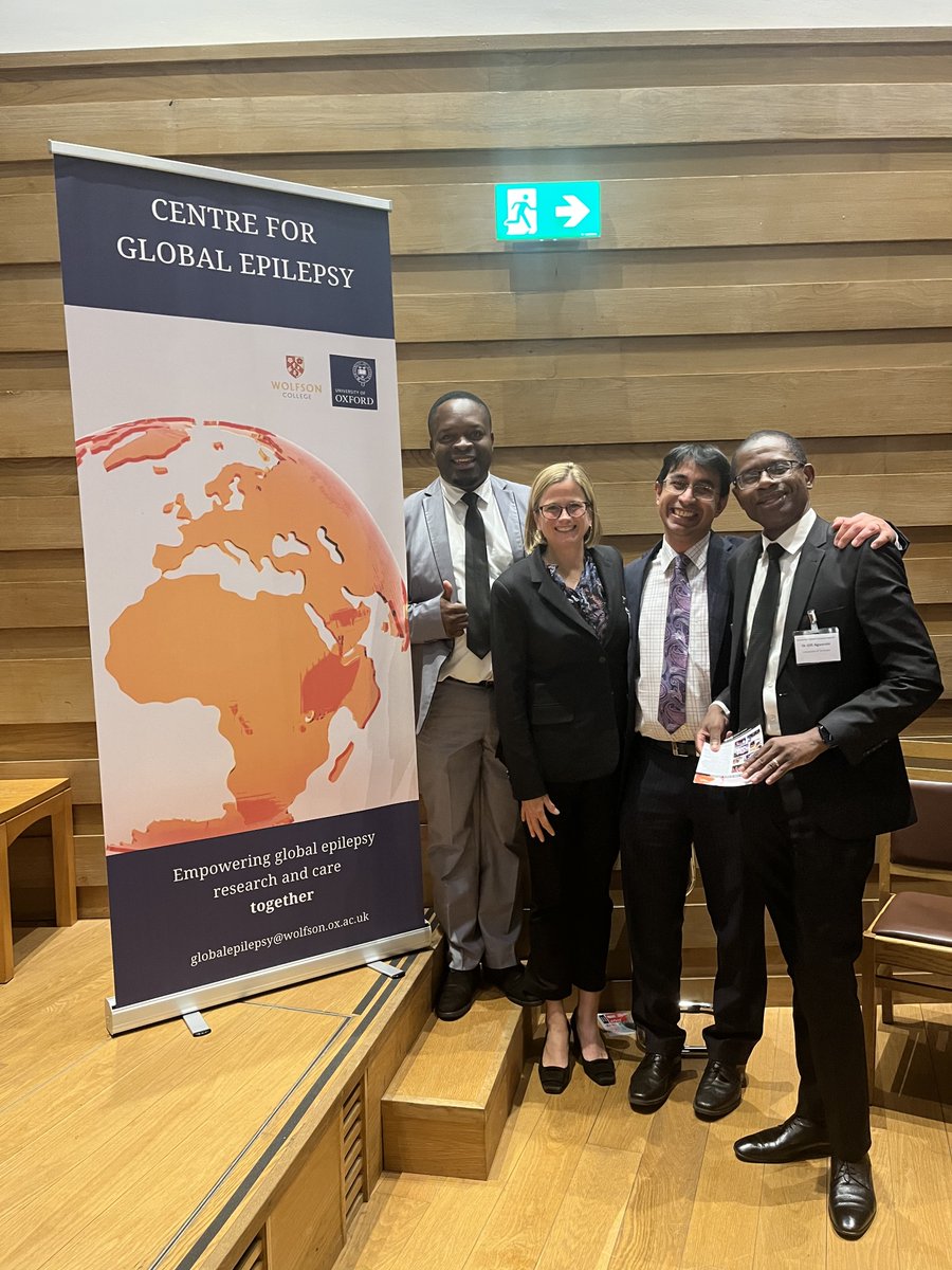 Thrilled to be in Oxford, England for the launch of the Center for Global Epilepsy where they shared the Curse of Stigma film. This new center connects people across the world to tackle the massive disparities in epilepsy care. thecurseofstigma.org