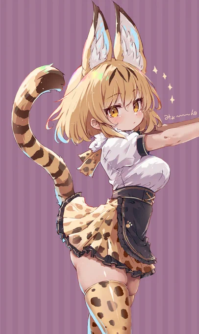 じゃぱりかふぇねこ #けものフレンズ 