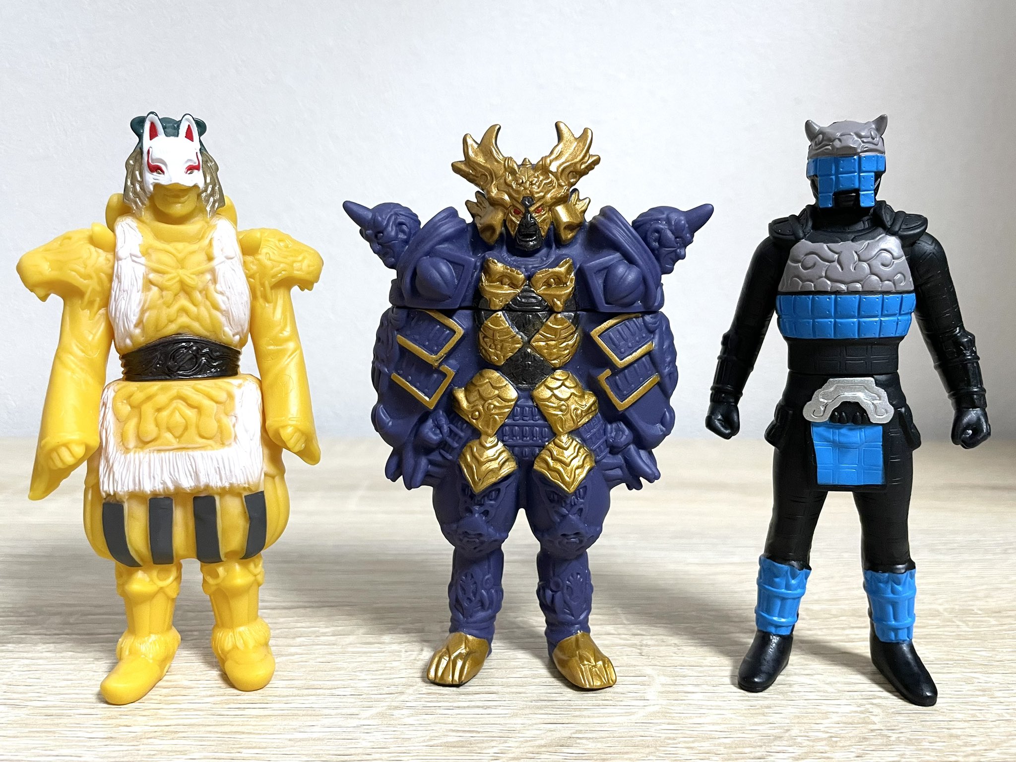 超獣戦隊 ライブマン 敵組織 ソフビ 3体セット BANDAI】超獣戦隊