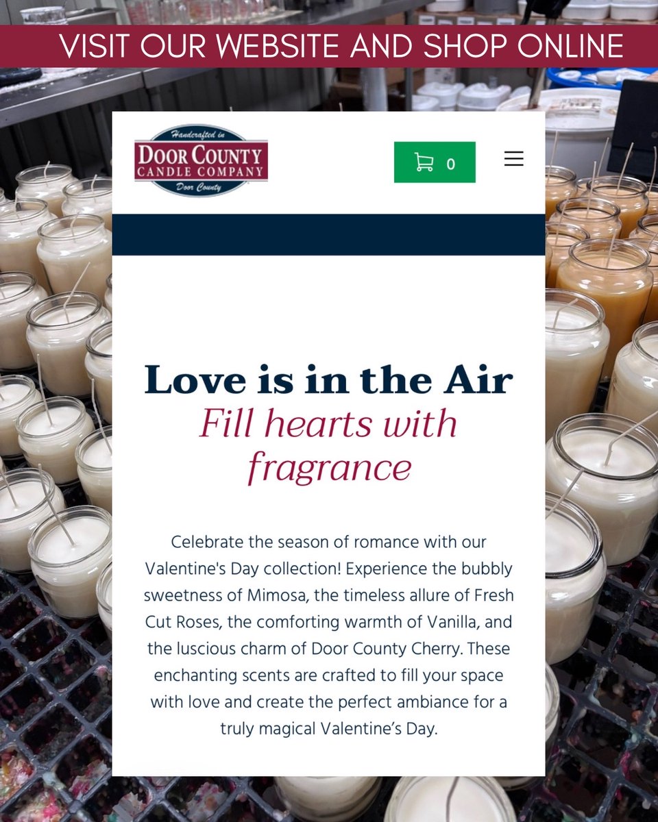 DoorCoCandle's tweet photo. Shop Door County candle from home! Browse our favorites online at https://t.co/RES0xPi0BP!
#candlescreatingchange #candleshop #doorcounty #travelwi #travelwisconsin #doorcountywisconsin #handpouredcandle #handmade #shopsmall #handmadecandle https://t.co/CgnSV8w2Ze