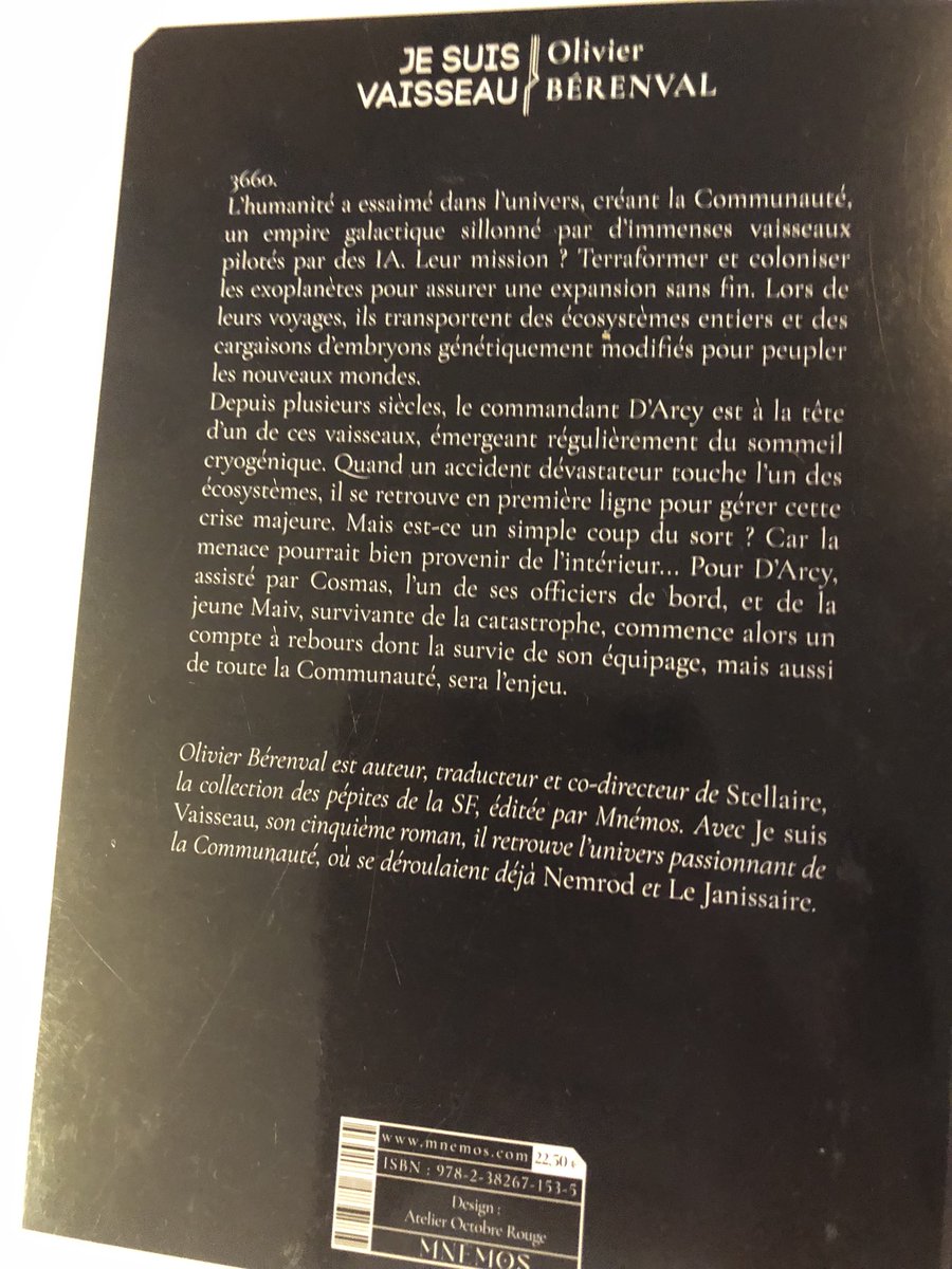 SpaceAix Teacher (@dnacowgirl) on Twitter photo <a href="/editionsmnemos/">Les éditions Mnémos</a> Oui je vais en proposer la lecture à mon groupe de Tales californiens francophones en classe de creative writing #SciFiFri On est propulsés dès le début j’ai aimé cette approche #OlivierBerenval <a href="/editionsmnemos/">Les éditions Mnémos</a> Oui je vais en proposer la lecture à mon groupe de Tales californiens francophones en classe de creative writing #SciFiFri On est propulsés dès le début j’ai aimé cette approche #OlivierBerenval
