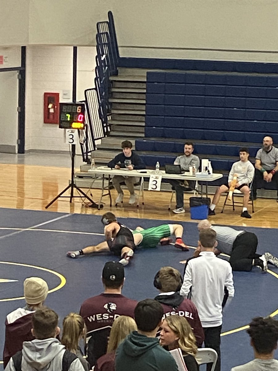 HS_AP_Warriors's tweet image. More Warrior wrestling action this morning at Delta! Keep it up Warriors! #wdpride @WesDelAthletics