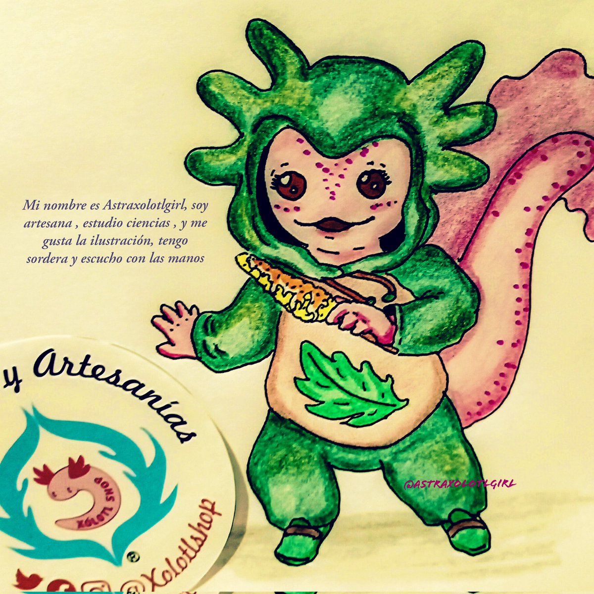 #Dianacionaldelajolote #axolotl  #Diaaxolotl 
Y una adicta a los ajolotes desde cuidados y protección y así , Holi!!!
