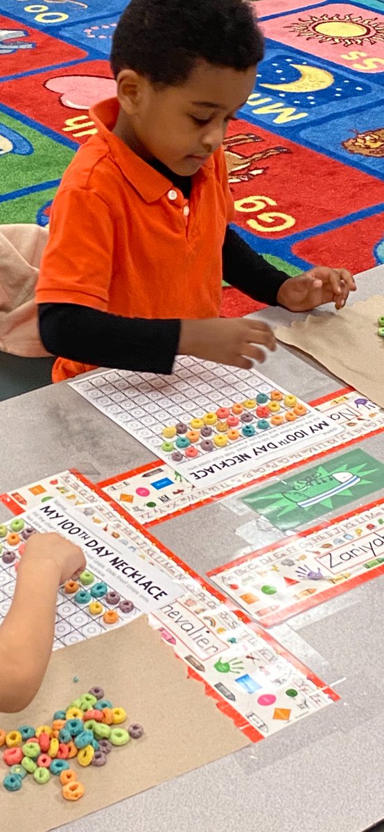 Mjones10Jones's tweet photo. 100 days of learning fun! β¦@HinesCaldwellESβ© β¦@DarceleLoftonβ© #preklearning https://t.co/UGVrGFEQGq