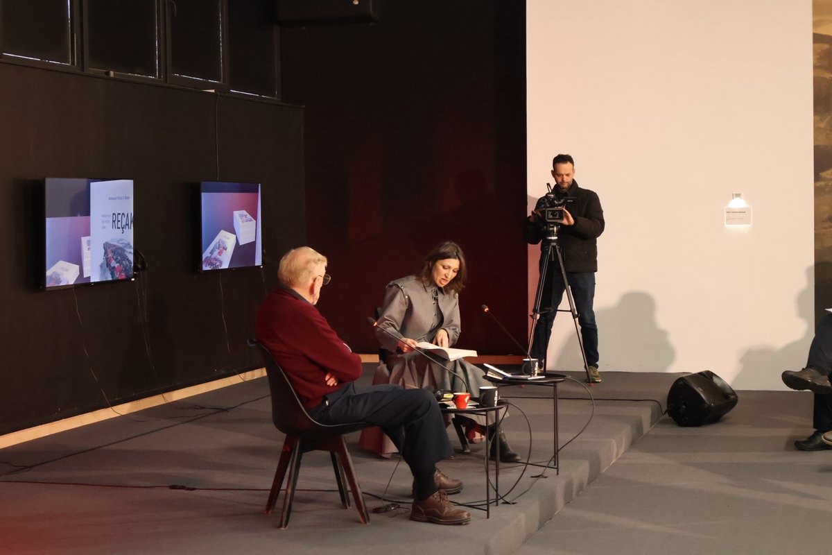 ReportingHouse's tweet photo. Today we held a public discussion with Ambassador William Walker, who shared insights of his latest book on Reçak and the crimes against civilians in Kosovo - committed but denied - from Serbia, and the struggles of Kosovo-Albanians for freedom. https://t.co/ZuTdsgAzJ8