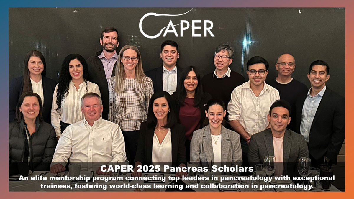 An inspiring weekend in Dallas with the CAPER Pancreas Scholars! 🌟 Exceptional mentorship, collaboration, and learning among world leaders and trainees in pancreatology. Excited to see the future breakthroughs this elite program will foster! #Pancreatology
