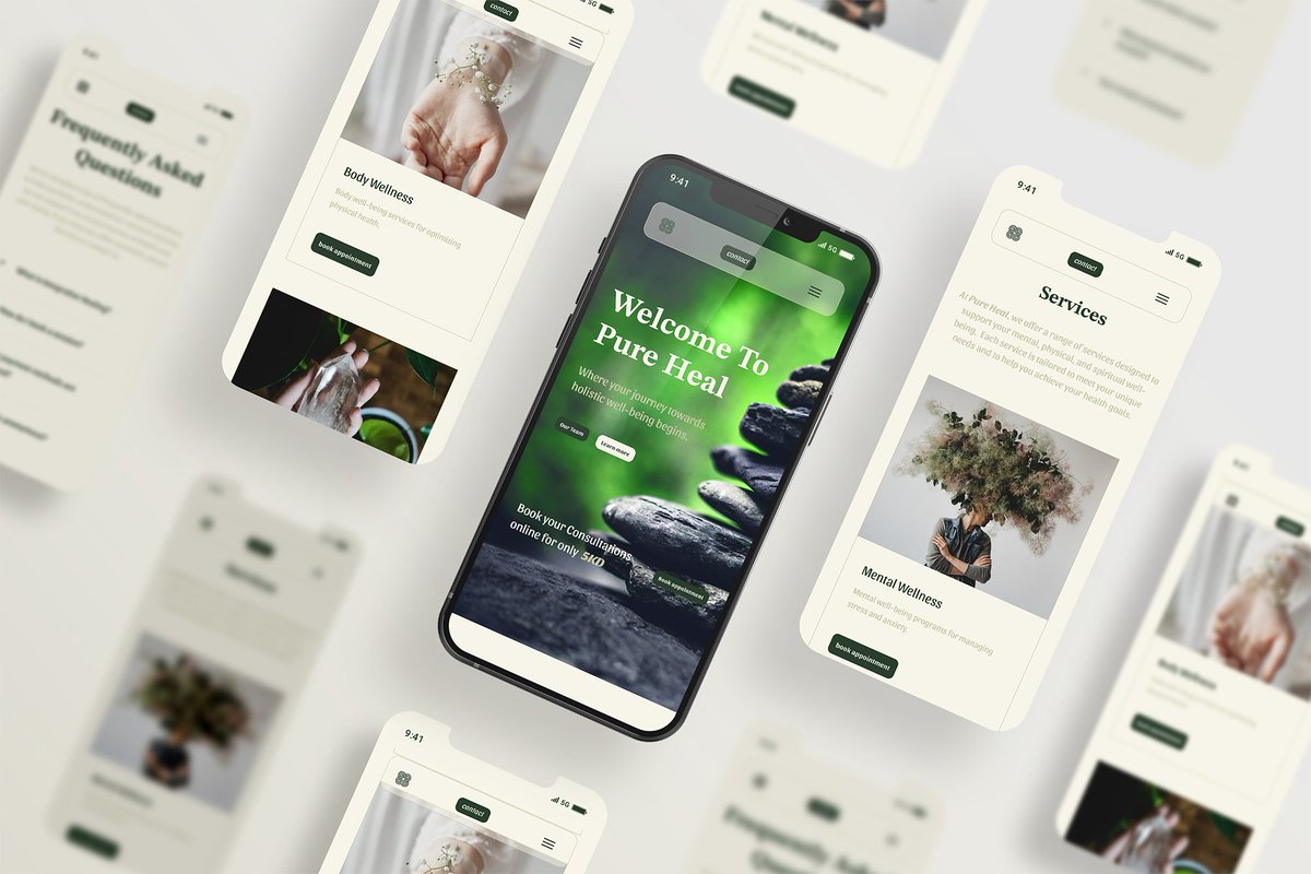 سررنا في <a href="/attomicbrands/">Attomic Brands</a> في إعادة تصميم موقع مركز PURE HEAL الخاص بهم.

في PURE HEAL يقدمون أنواع حديثة ومتطورة من العلاجات الداخلية، يهدفون فيها الى إلى معالجة الأعراض الجسدية، بالإضافة إلى الجوانب العاطفية و النفسية التي غالباً ما تُهمَل في الرعاية الصحية التقليدية.