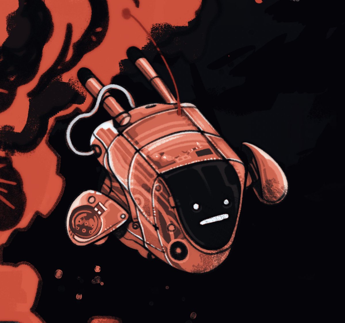 Ahead of the reveal of the final poster for this season of <a href="/RedValleyPod/">Red Valley | Audio Drama</a> here’s the sneakiest of peaks. 

I hope you’re all ready for <a href="/noahdeaart/">Noah Dao</a>’s epic masterpiece.