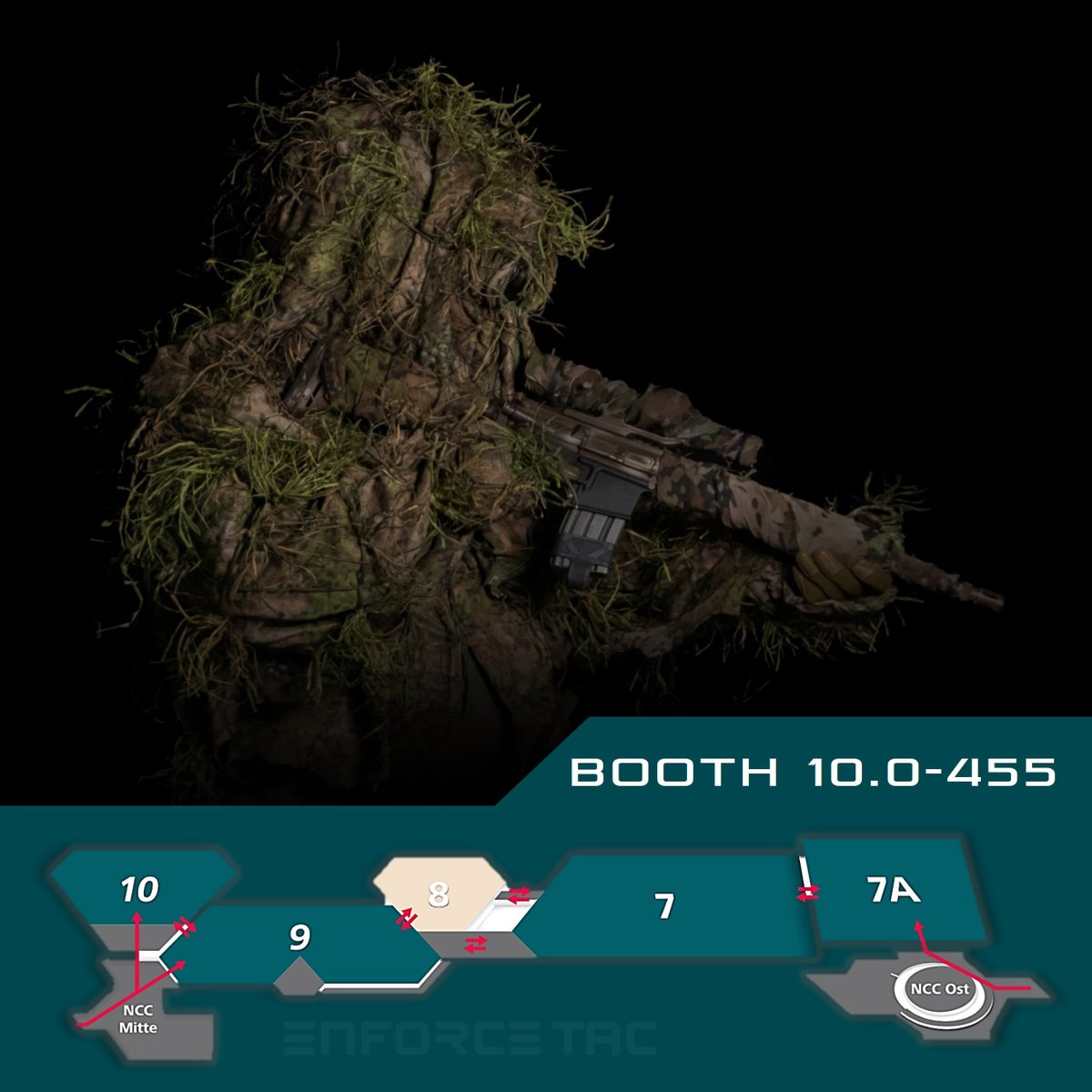 ProaptoC's tweet photo. meet us at #enforcetac2025 you can see and test our #multispectral #thermal #camouflage and discuss future business with mindful people.

more info here: https://t.co/Kda6nxRmjI

#ProApto #multispectralcamouflage #defense #technology #ghilliesuit #antidrone #invisibilitycloak https://t.co/kUnMEwFh60