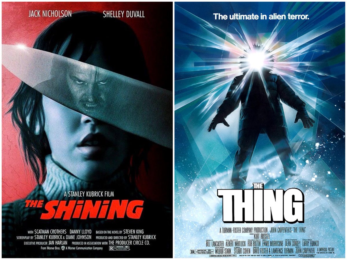 GRCinemaTicket's tweet photo. The Shining (1980) or The Thing (1982) ?? https://t.co/zyubkaShb8