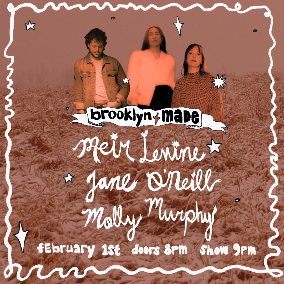 TONIGHT: Meir Levine, Jane O'Neill, and Molly Murphy play Brooklyn Made. Get your tickets now: bit.ly/4dHuxM1