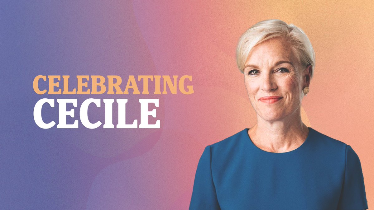 CecileRichards's tweet image. Join Cecile’s family and friends for a celebration of her life, live-streaming today at 1:30 pm ET. You will be prompted to RSVP, then sent a link to watch the program. …atingcecile-livestream.splashthat.com