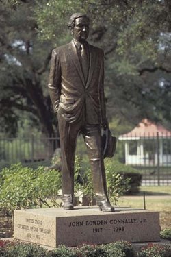 staciblack71's tweet photo. John Bowden Connally, Jr., the 39th Governor of Texas, is forever linked to one of the most tragic and momentous events in American history - the assassination of President John F. Kennedy on November 22, 1963 in Dallas.

Connally, who was born into poverty in 1917 as one of seven children to tenant farmers, had risen to become Governor and was riding in the car with Kennedy that fateful day. When the shots rang out, Connally was seriously wounded by a bullet that passed through his chest, wrist, and thigh. Despite his grave injuries, Connally survived, but would carry the physical and emotional scars for the rest of his life. The charismatic and ambitious Connally had lifted himself out of the deprivations of the Great Depression through grit and determination, studying by kerosene lamp and eventually graduating from the University of Texas at Austin where he served as student body president. His family's fortunes improved when his father launched a successful bus line, enabling them to purchase a 1000-acre farm. Connally went on to a distinguished career in public service and politics, but his name will always be associated with the heartbreaking events in Dealey Plaza and the loss of a president. Connally passed away in 1993 at age 76 from pulmonary fibrosis, survived by his wife Nellie, who was also in the car that day, and his children. The release of classified documents related to the Kennedy assassination has renewed interest in Connally's story and the tragic chapter in history he unwillingly starred in.
(my 3rd cousin 3x's removed)
#MemoriesbyStaci #Connally #Conley #Genealogy #FamilyHistory #JFK