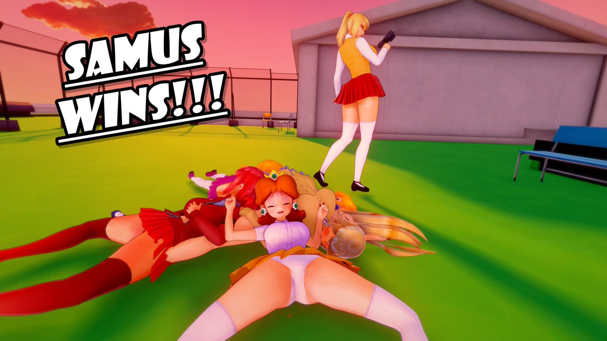 Somna_babyy's tweet photo. Super Smash Schoolgirls! SAMUS WINS!!
#comic #koikatsu #ryona #unconscious #SmashBros #nintendo #daisy #Princessdaisy #schooluniform #KO #metroid #samusaran #zelda #panties #schoolgirl #fetish #peach #PrincessPeach #fanart #bodypile https://t.co/5JwfYXOlKu