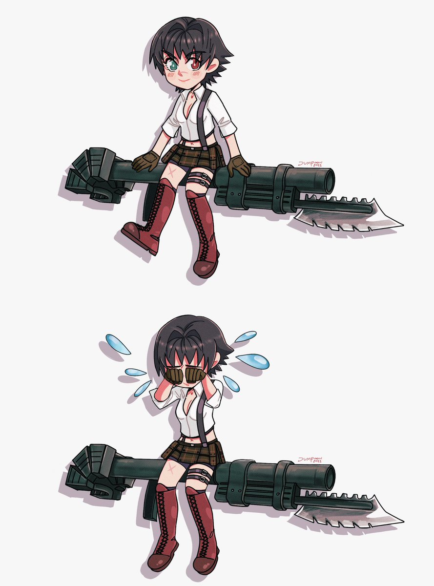 jumpoon's tweet photo. Heheh.💚♥️ #DevilMayCry #DMC3 #tbt

You know I'm waiting for the Netflix version and to draw chibi Lady like this again. https://t.co/MMCkwbgjjp