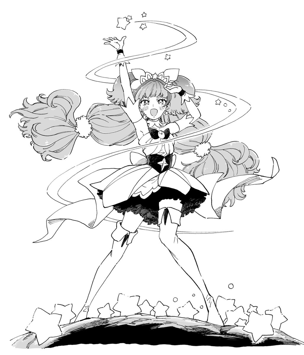 sharumon1108's tweet image. ゴープリ10周年…！！
過去絵
 #Goプリンセスプリキュア10周年