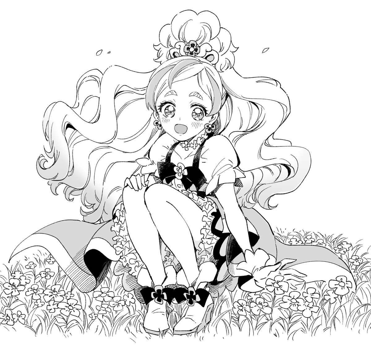 sharumon1108's tweet image. ゴープリ10周年…！！
過去絵
 #Goプリンセスプリキュア10周年