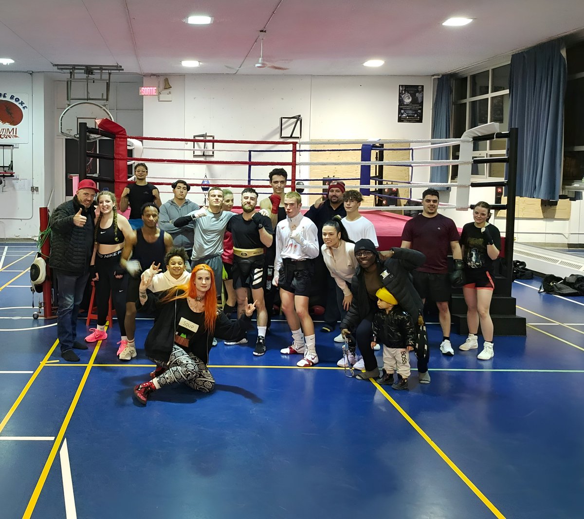 Vendredi soir au Club de boxe de Chicoutimi