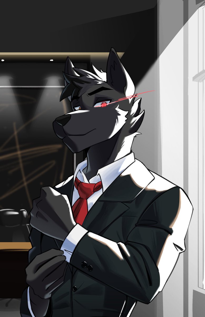 “Step into my office so we can go over your induction. Don’t worry, all you have to do is focus, listen, and obey.”

Another gift from <a href="/Astermoth807/">Aster (asterbear807.bsky.social)</a>. Don’t know what I’ve done to deserve so much love, but he certainly deserves even more. Go give him some <3

Art by <a href="/Yaxhu_heat/">Yaxhu_heat 🔞|| Comms open</a>