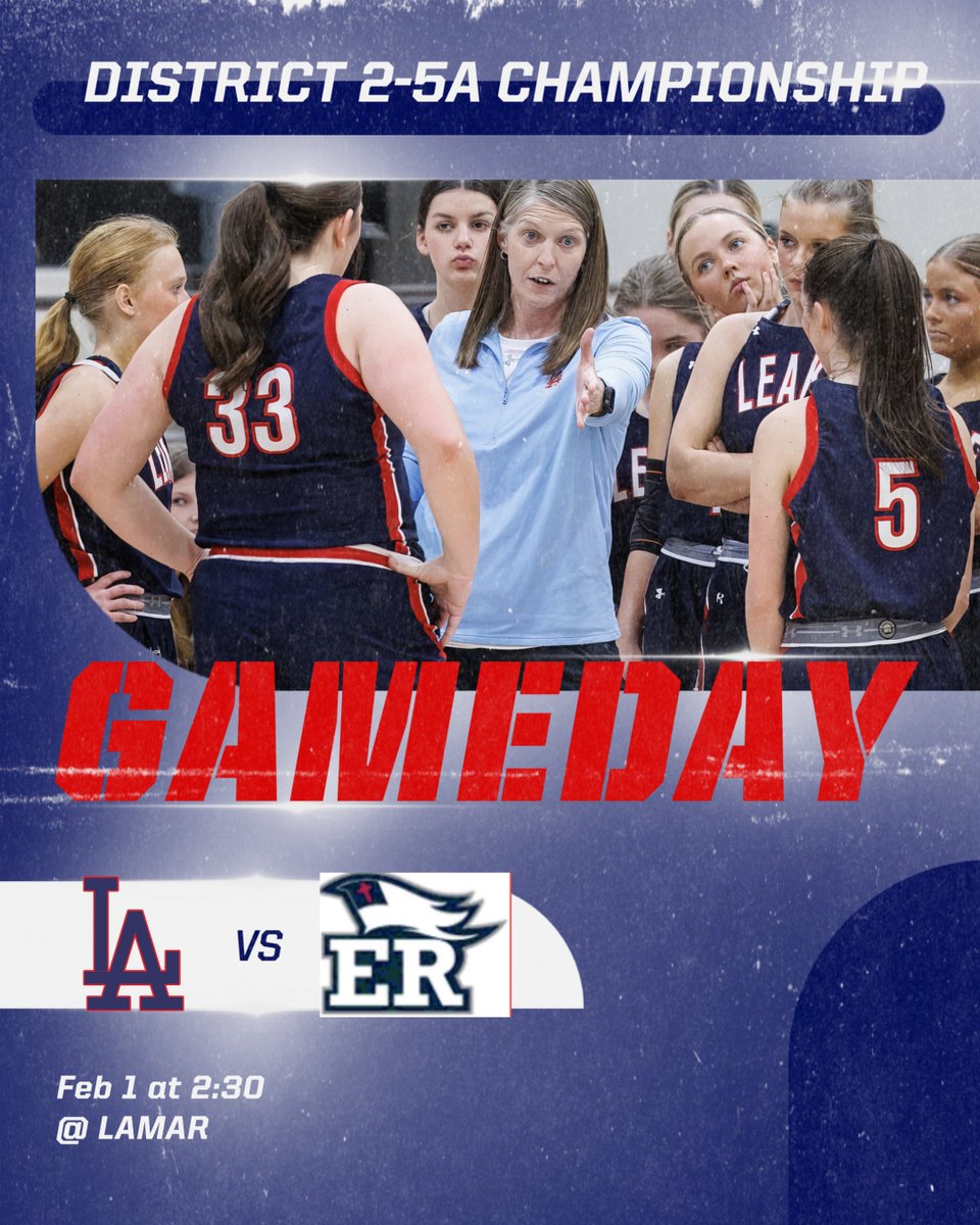 GAMEDAY!! District 2-AAAAA CHAMPIONSHIP. #LABasketball 
🆚 HSG - Leake (29-1) v East Rankin (29-2)
📍Lamar 
⌚️HSG-2:30