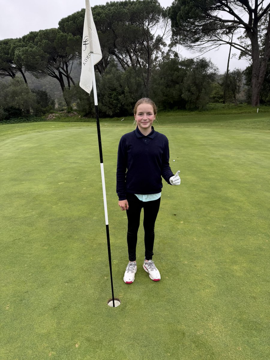 Happy to get first hole in one 🇵🇹 #penhalonga