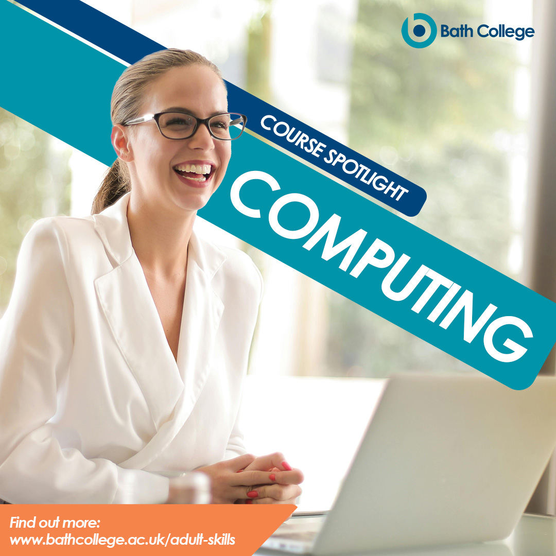 BathCollege's tweet image. Our Computing courses are designed to equip you with essential skills for today&apos;s tech-driven world. Visit website to view courses bathcollege.ac.uk Or email acl@bathcollege.ac.uk or call 01225 328 822 for further enquiries. #digitalskills #adultlearning #excelcourses