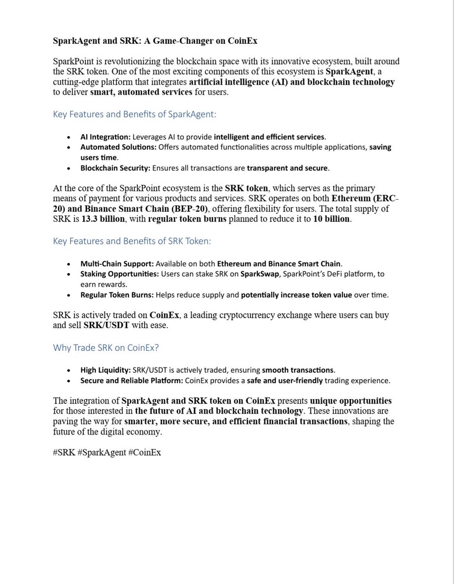 BlackDavid33's tweet image. Please take a look at my article.
#SRK    #SparkAgent    #CoinEx 
✍
@sparkpointio   @coinexcom  @CoinexFilipino   @arbitrum