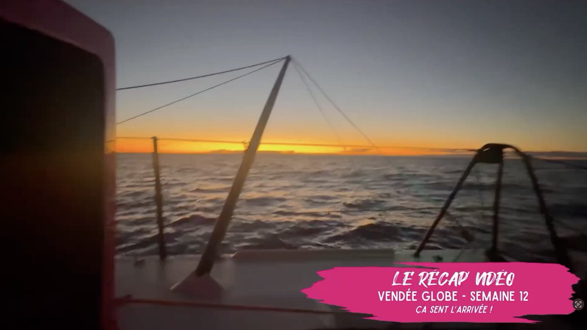 C’est le dernier WE en mer pour Tanguy à bord de son Imoca Lazare. Incroyable régate après 82 jour en mer ! 👊🏻 Tanguy ne lâche rien jusqu’à la ligne d’arrivée, il est au contact avec ses concurrents à dérives droites. 

youtu.be/UYk5Z_D5EN4