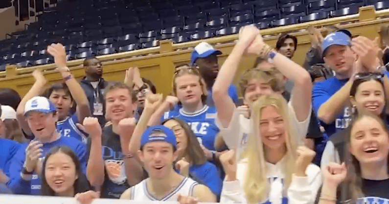 KSRonX's tweet photo. LITERALLY DOZENS OF FANS ARE AT GAMEDAY FOR DUKE/UNC

Just remember: no one outside of Lexington and Fayetteville cares about Coach Cal’s return. That’s what they said.

READ: https://t.co/TNHzPJeeE9 https://t.co/RpvTjcPGXw