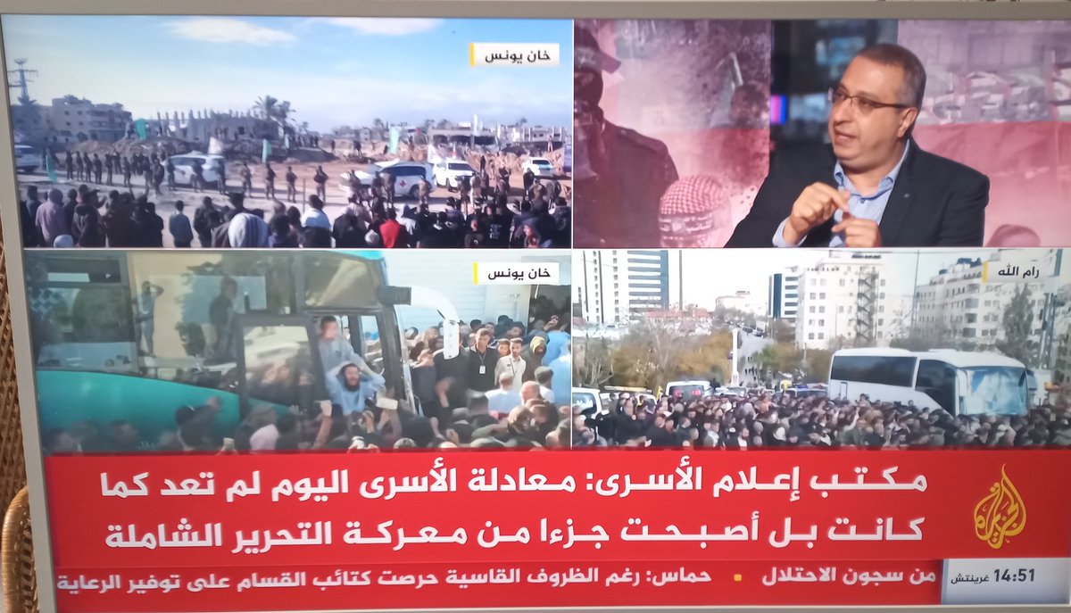 🎥 <a href="/AlJazeera/">Al Jazeera PR</a> 

Deeply touching &amp; absolutely INCREDIBLE watching live
🇵🇸🤩😭🤩😭🤩🇵🇸

If nothing else, the Palestinian govt in Gaza has shown the world just how many Palestinians are held hostage every. day.
by Imperialism's #IsraeliApartheid, for decades &amp; decades
😭🤩😭🤩😭🤩🇵🇸