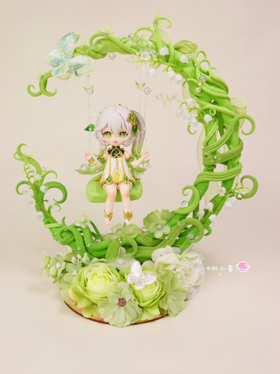 XbackDaisy's tweet photo. #GenshinImpact #Nahida #Genshinfanart #clayart @GenshinImpact 🥰🥰 https://t.co/Lx9uC9Il6l