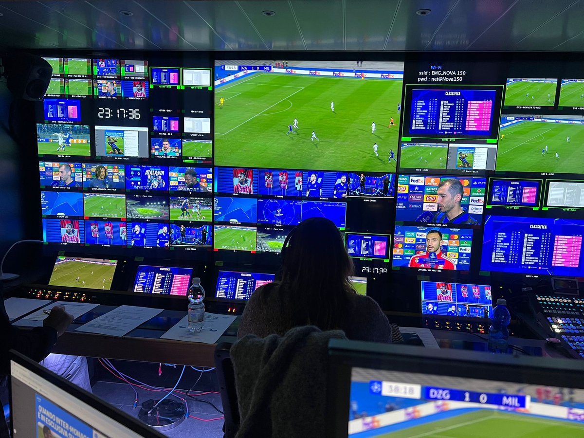 A bumper day of UEFA Champions League action ⚽

Wednesday saw our Video on Demand team in Italy tackle 18 games in the final league match of the 2024/25 #UCL season. Next up are some tasty play-off ties to see who will complete the Last 16 line-up.
